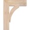 Ekena Millwork Thorton Block Smooth Bracket, Douglas Fir, 3 1/2"W x 14"D x 18"H BKT04X14X18THR05SDF - alternate 4